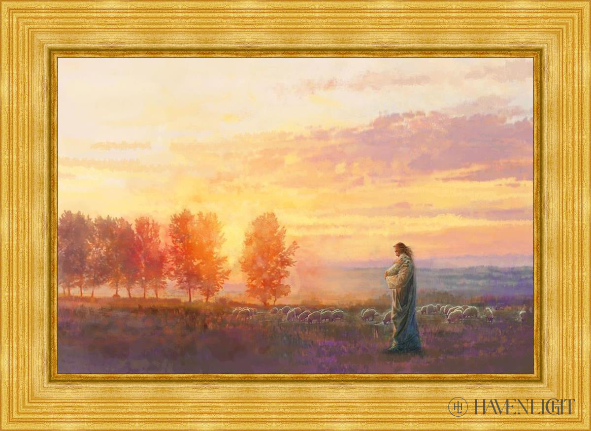 Eventide Open Edition Canvas / 36 X 24 Gold Metal Leaf 44 3/8 32 Art