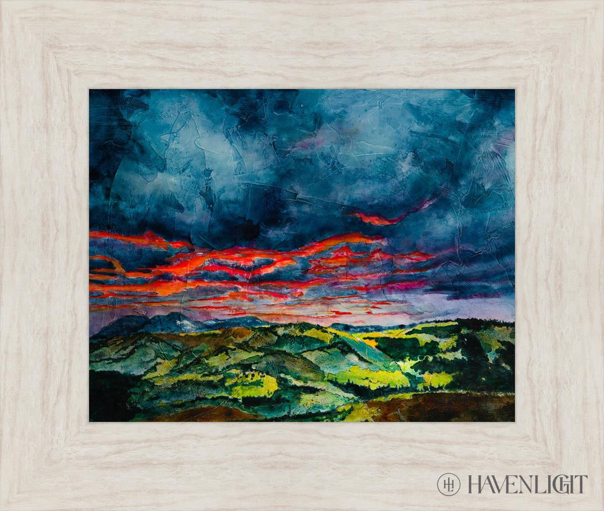 Fires Of Twilight Open Edition Print / 14 X 11 Ivory 19 1/2 16 Art