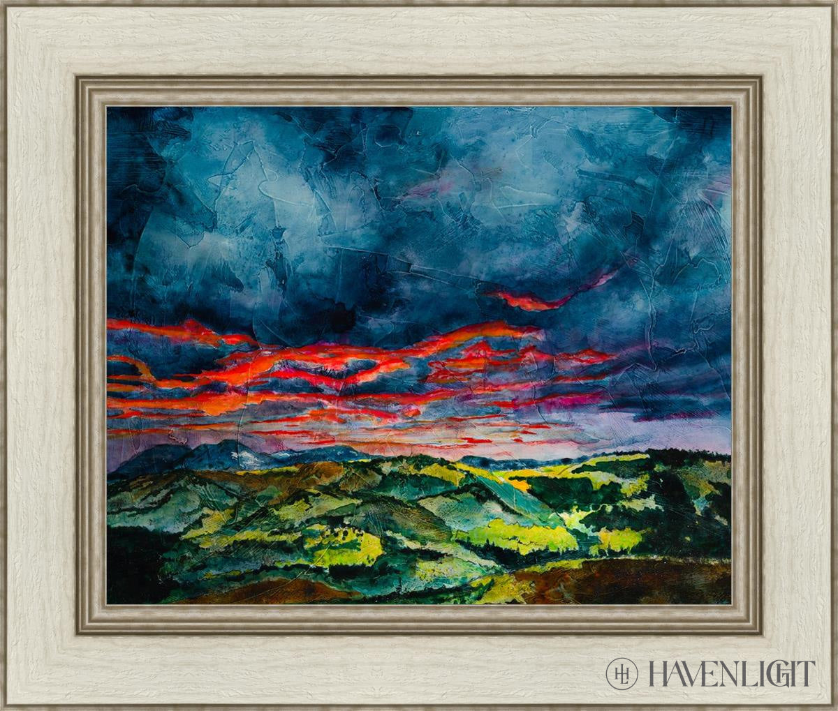 Fires Of Twilight Open Edition Print / 20 X 16 Ivory 26 1/2 22 Art