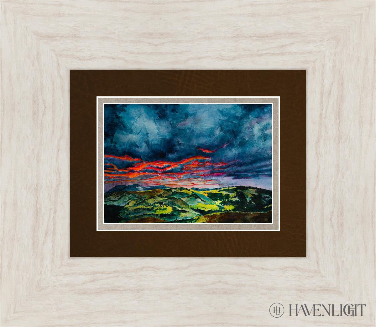 Fires Of Twilight Open Edition Print / 7 X 5 Ivory 15 1/2 13 Art