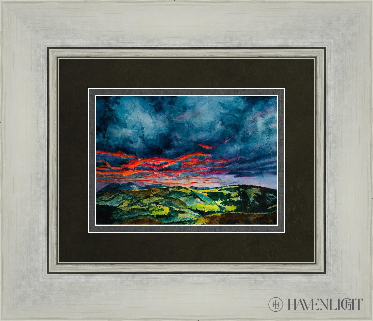 Fires Of Twilight Open Edition Print / 7 X 5 Silver 14 1/4 12 Art