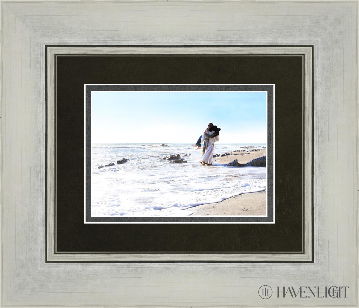 Footprints by Helen Thomas Robson beach shoreline ocean waves jesus ...