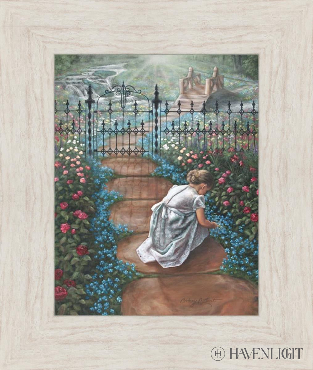 Forget Me Not Open Edition Canvas / 11 X 14 Ivory 16 1/2 19 Art
