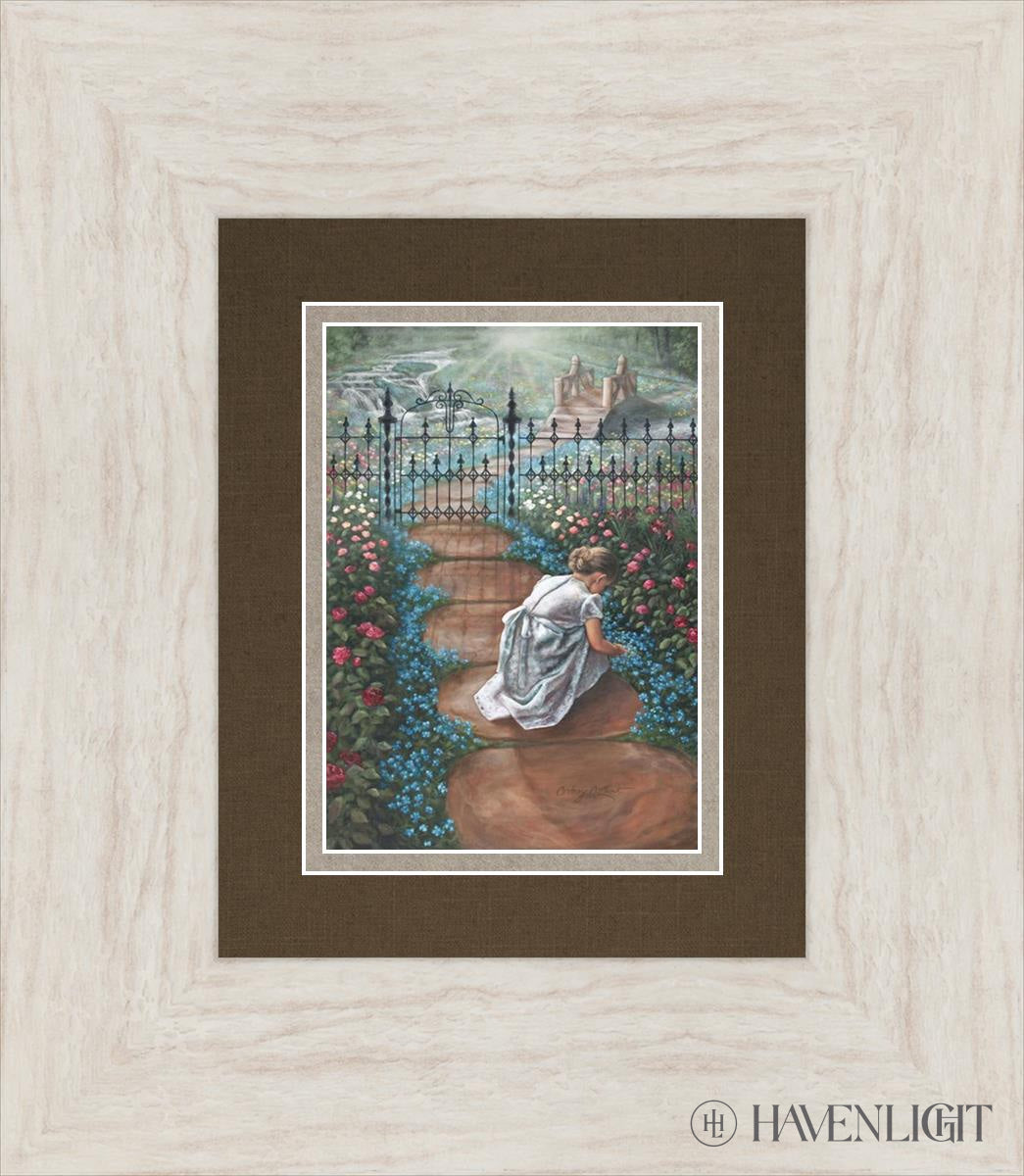 Forget Me Not Open Edition Print / 5 X 7 Ivory 13 1/2 15 Art
