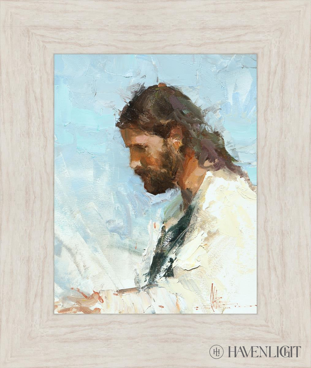 Gentle Redeemer Open Edition Print / 11 X 14 Ivory 16 1/2 19 Art