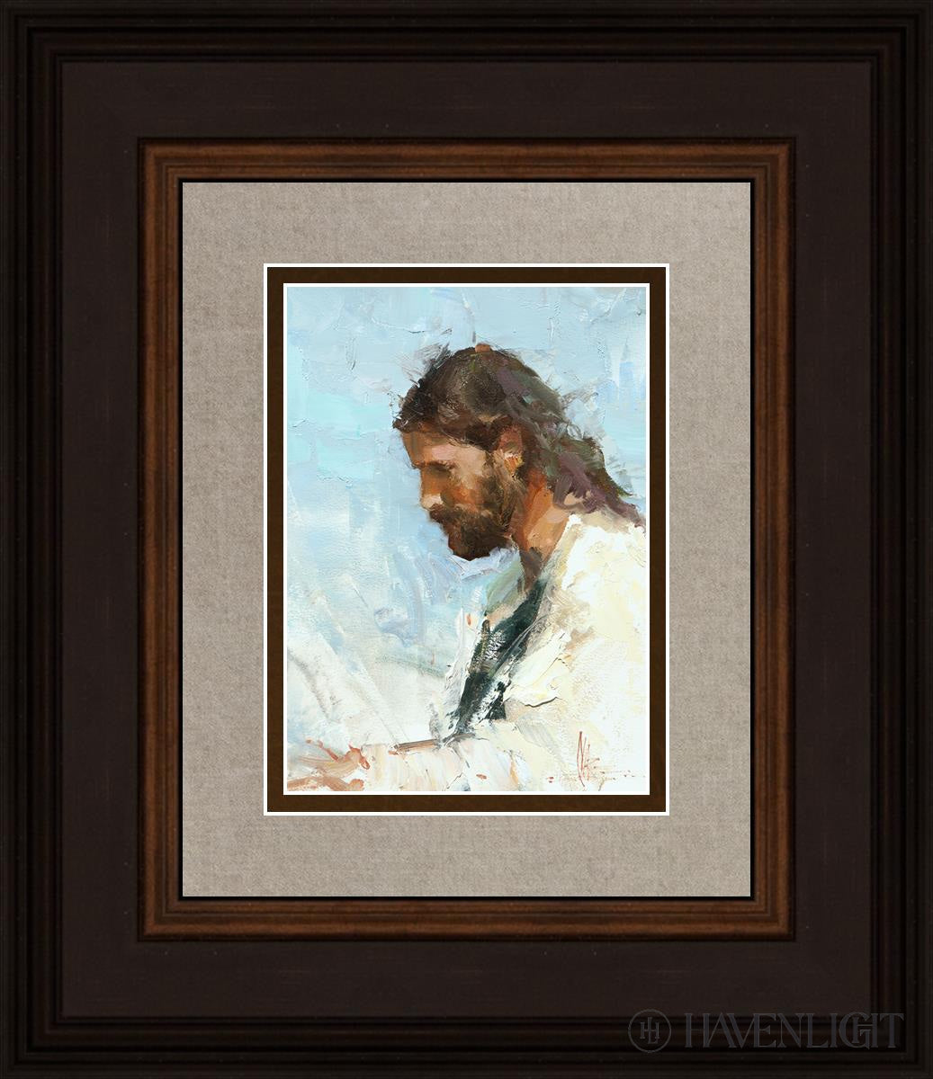 Gentle Redeemer Open Edition Print / 5 X 7 Brown 12 3/4 14 Art