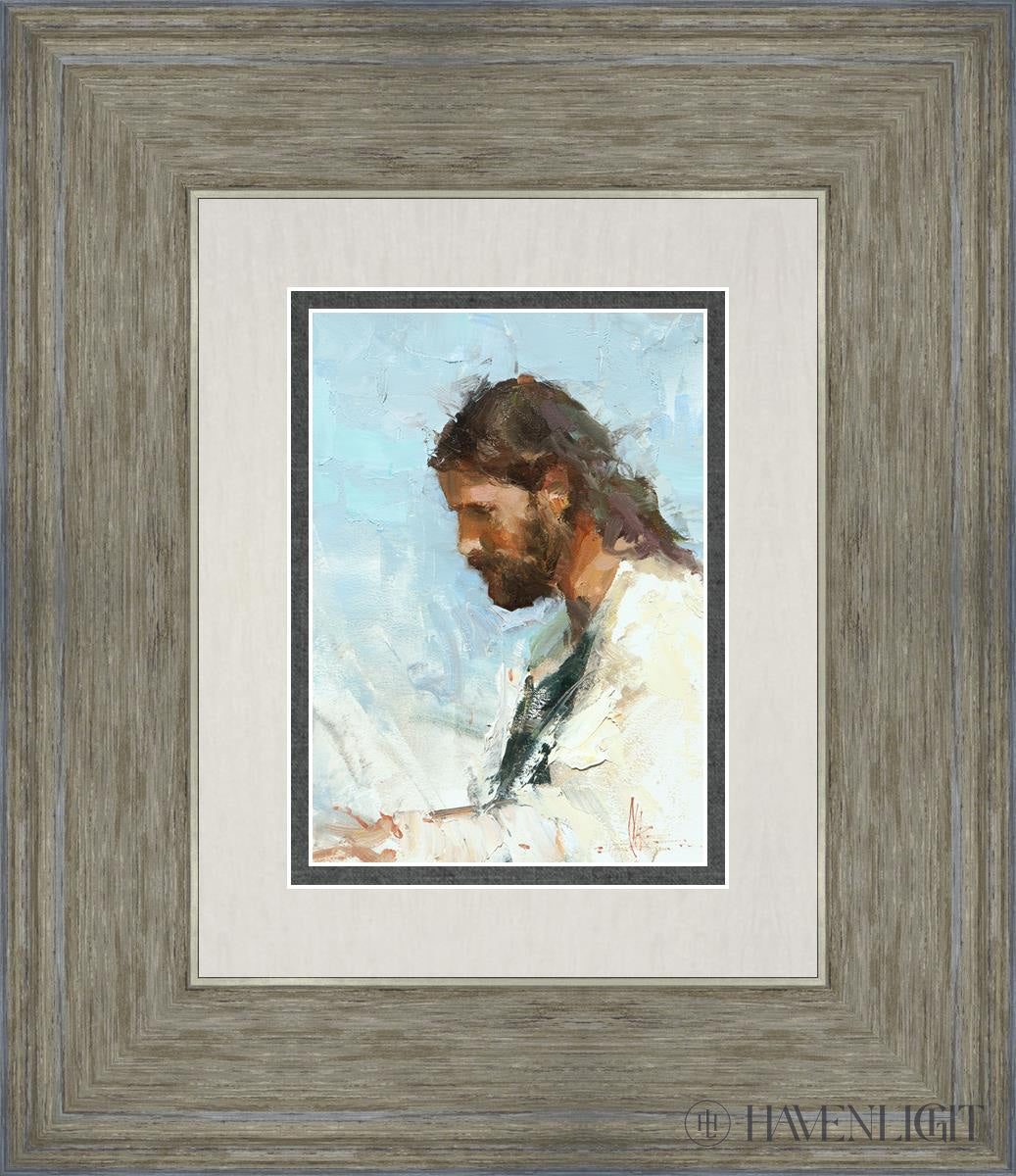 Gentle Redeemer Open Edition Print / 5 X 7 Gray 12 3/4 14 Art