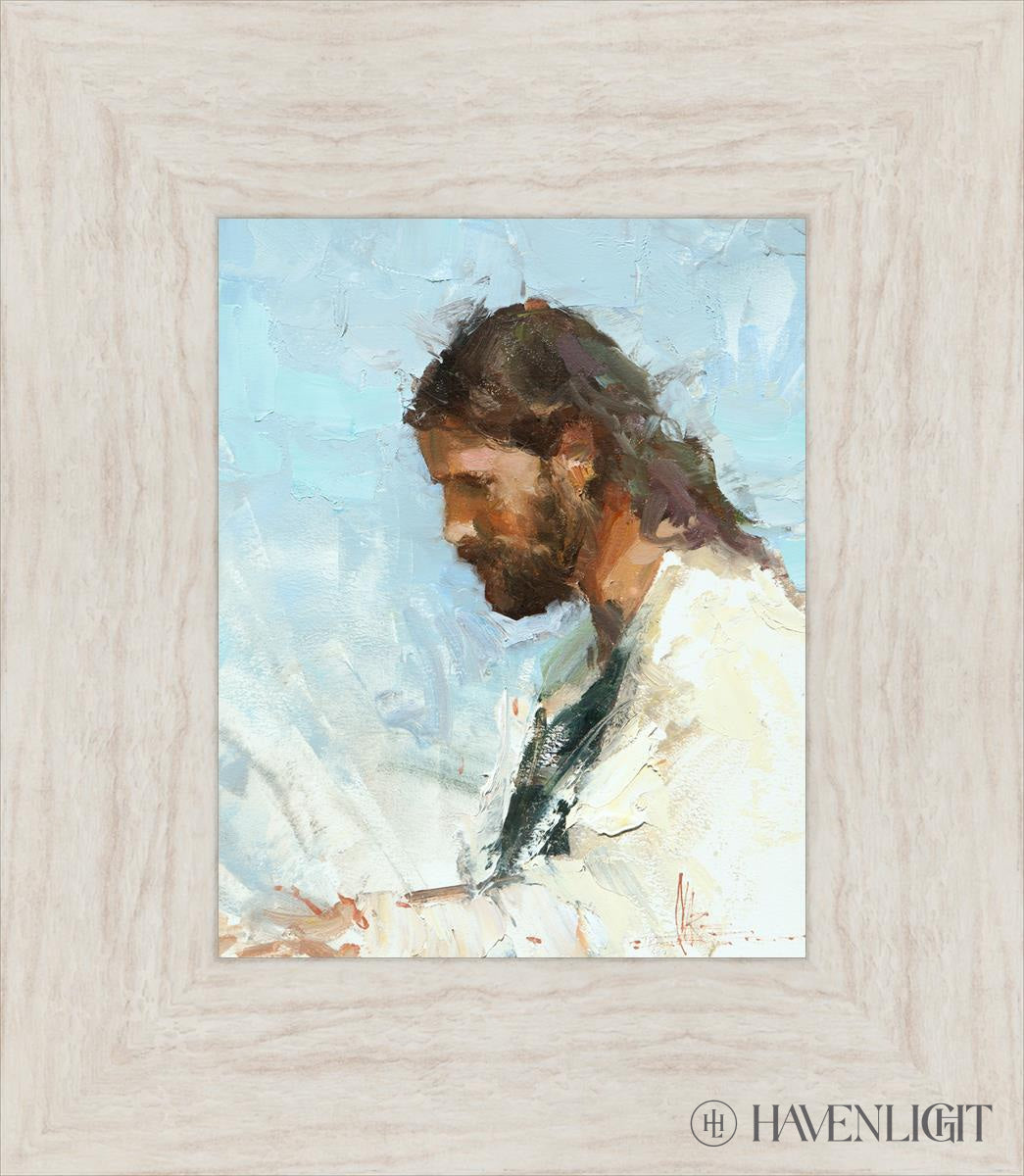 Gentle Redeemer Open Edition Print / 8 X 10 Ivory 13 1/2 15 Art