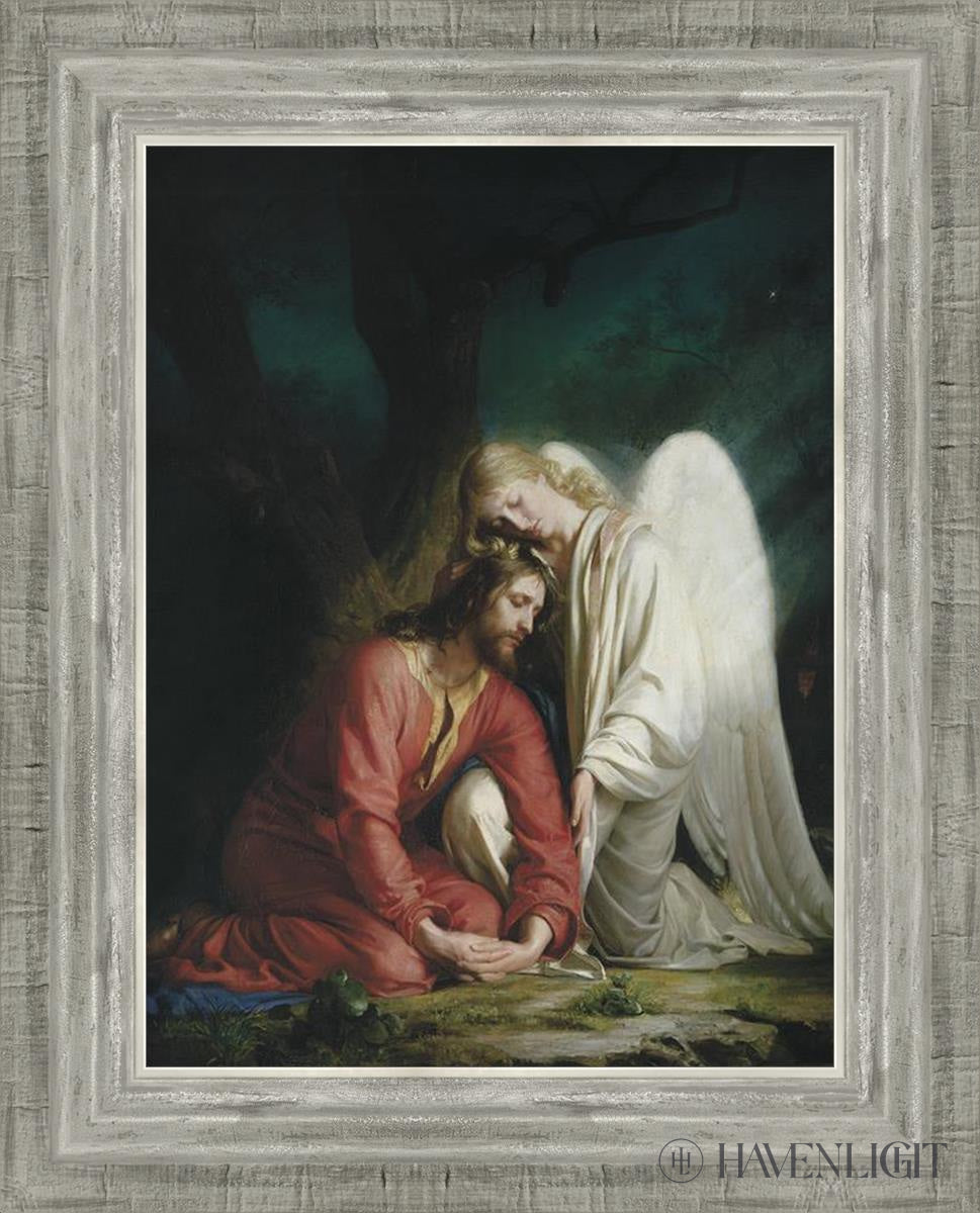 Gethsemane Altar Piece Open Edition Canvas / 12 X 16 Silver 3/4 20 Art