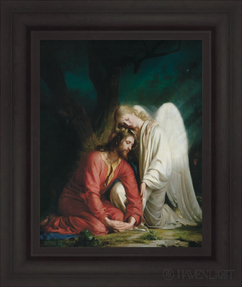 Gethsemane Altar Piece Open Edition Canvas / 16 1/2 X 21 Brown 24 1/4 28 3/4 Art