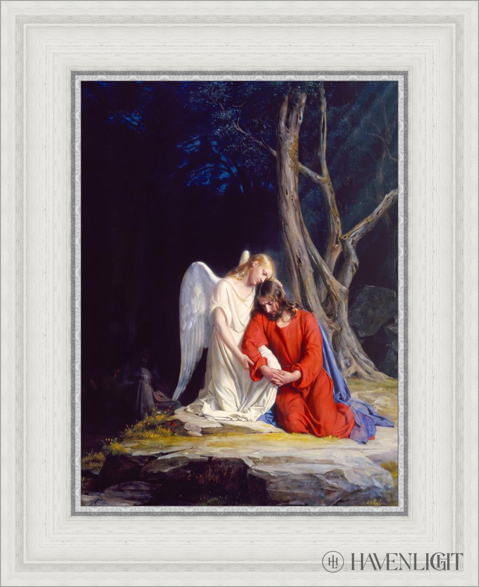 Gethsemane Open Edition Canvas / 12 X 16 White 17 3/4 21 Art