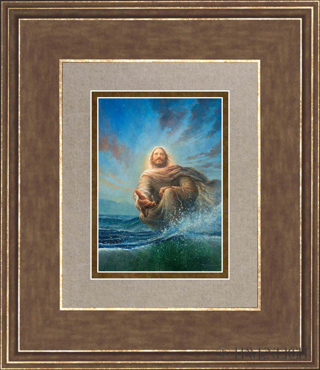 God Of Wonders Open Edition Print / 5 X 7 Gold 12 3/4 14 Art