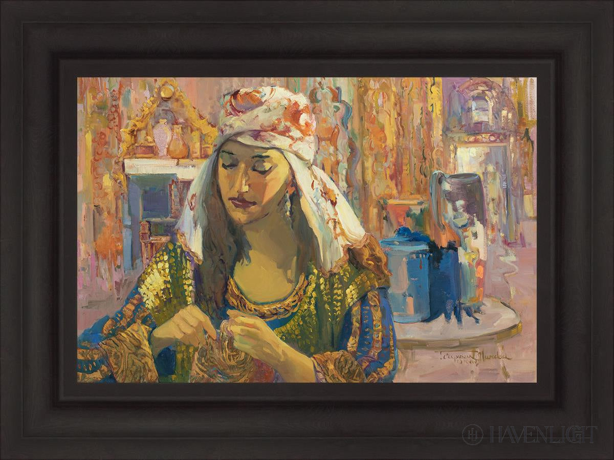 Gold Threads Open Edition Canvas / 24 X 16 Brown 31 3/4 23 Art