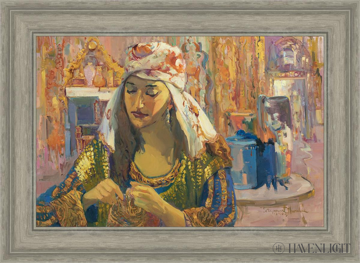 Gold Threads Open Edition Canvas / 24 X 16 Gray 29 3/4 21 Art