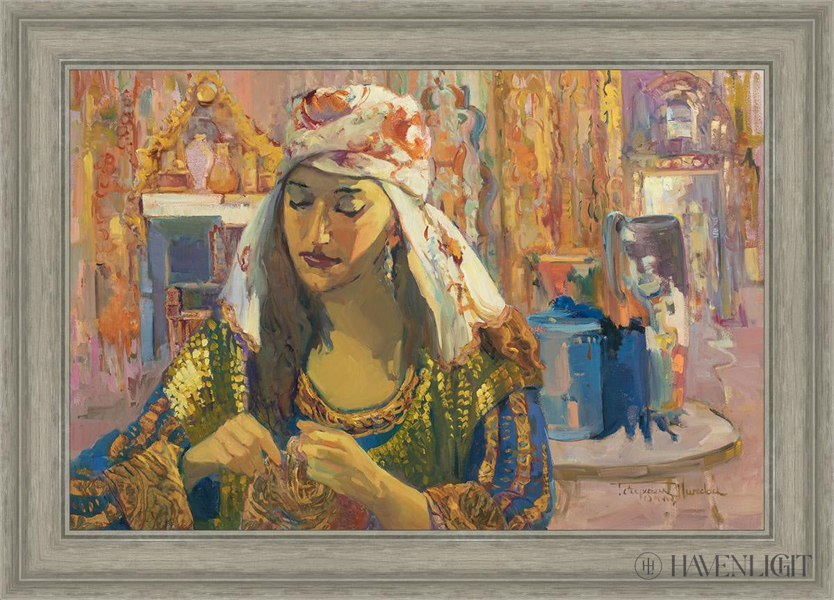 Gold Threads Open Edition Canvas / 30 X 20 Gray 35 3/4 25 Art