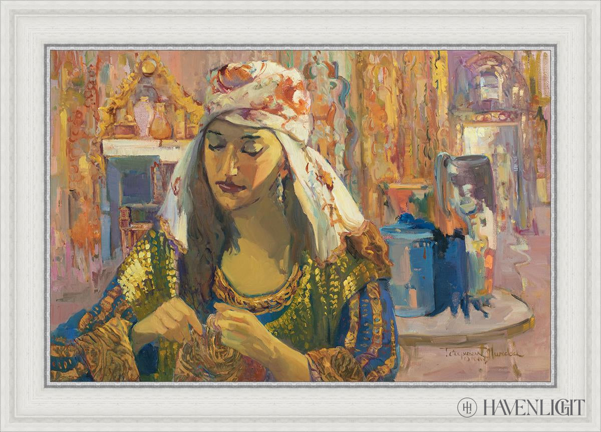 Gold Threads Open Edition Canvas / 30 X 20 White 35 3/4 25 Art