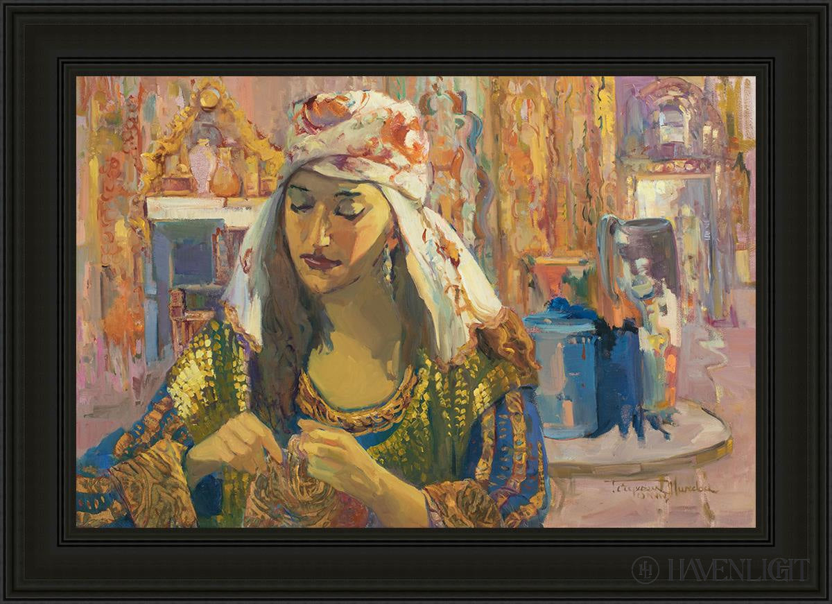 Gold Threads Open Edition Canvas / 36 X 24 Black 43 3/4 31 Art