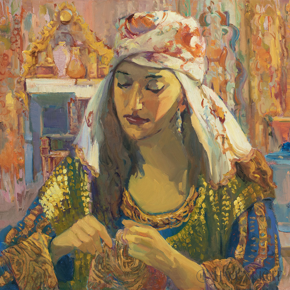 Gold Threads Open Edition Print / 12 X Only Art