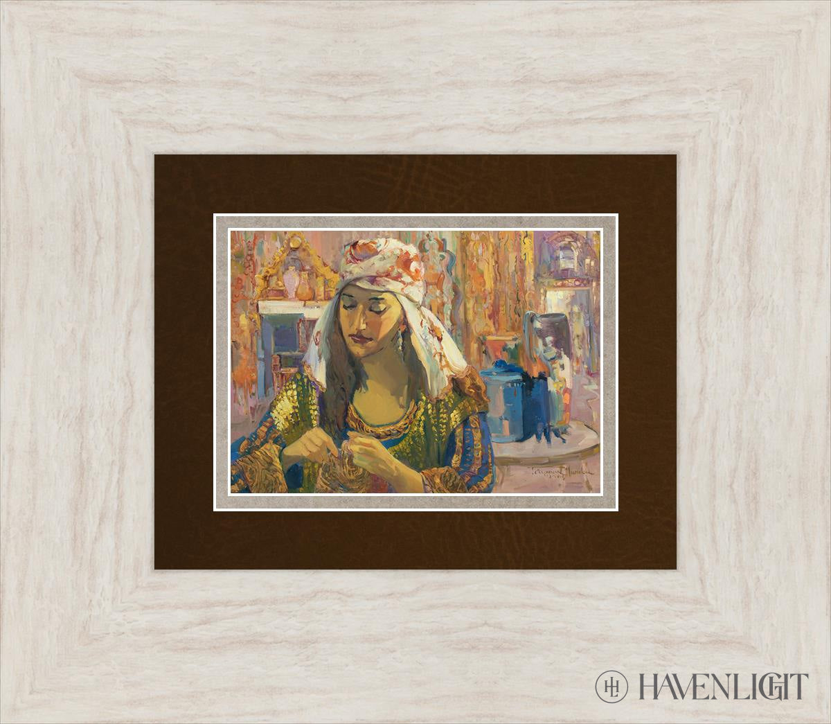 Gold Threads Open Edition Print / 7 X 5 Ivory 15 1/2 13 Art