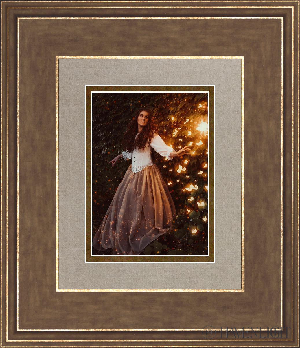 Guided By The Light Open Edition Print / 5 X 7 Gold 12 3/4 14 Art