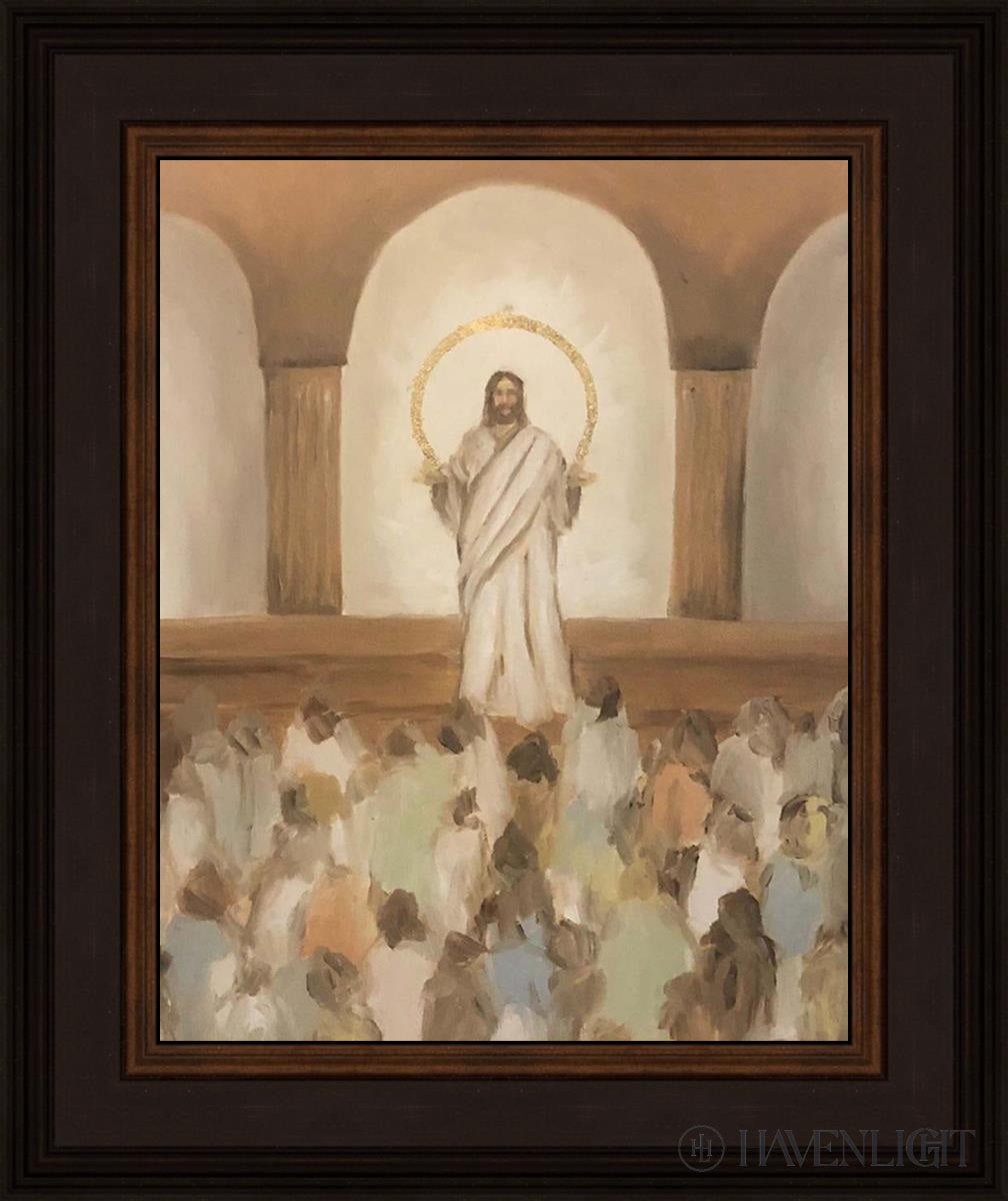 He Taught The Truths Of Eternity Open Edition Print / 11 X 14 Brown 15 3/4 18 Art