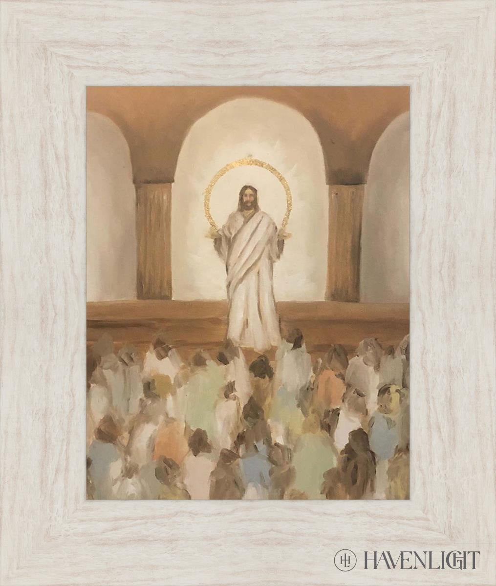 He Taught The Truths Of Eternity Open Edition Print / 11 X 14 Ivory 16 1/2 19 Art