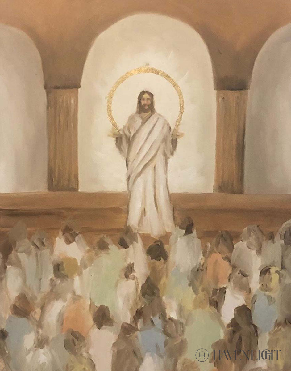 He Taught The Truths Of Eternity Open Edition Print / 11 X 14 Only Art