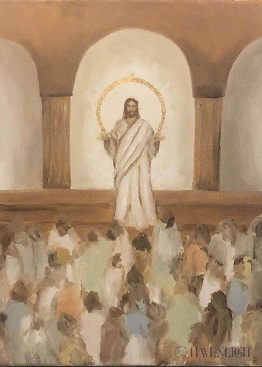 He Taught The Truths Of Eternity Open Edition Print / 5 X 7 Only Art