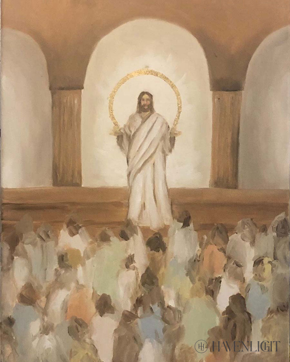 He Taught The Truths Of Eternity Open Edition Print / 8 X 10 Only Art