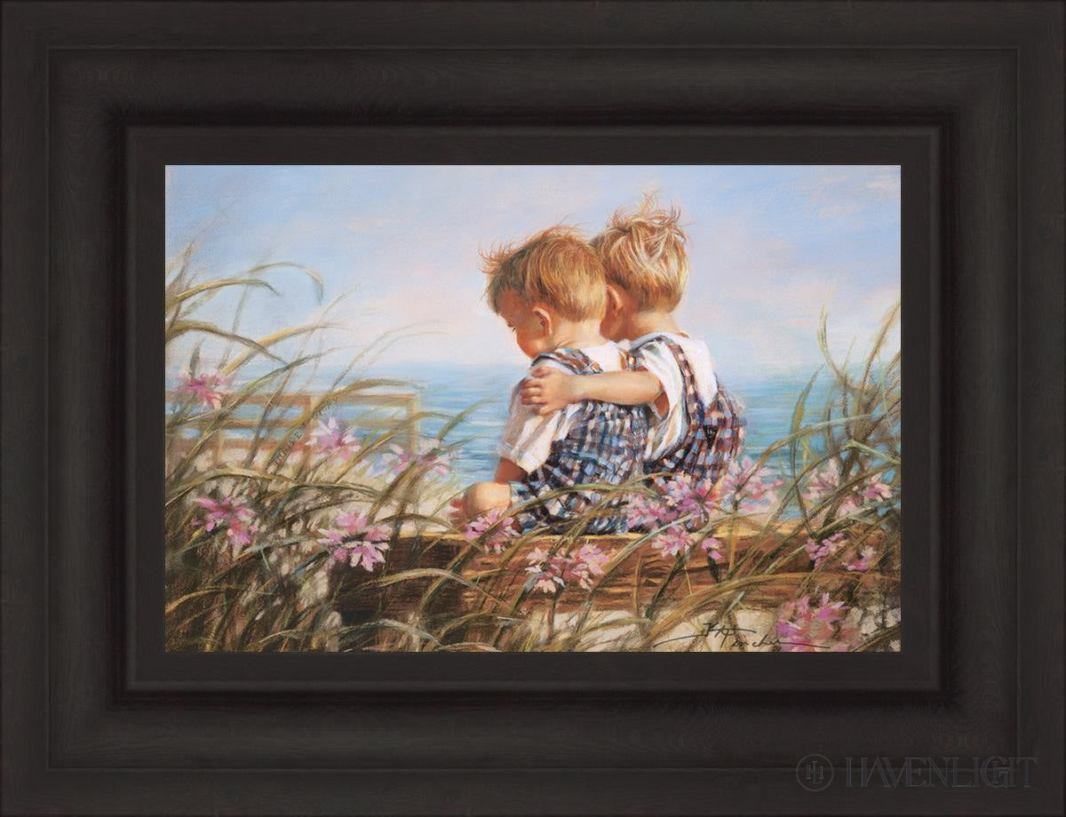 Heart Hugs Open Edition Canvas / 18 X 12 Brown 25 3/4 19 Art
