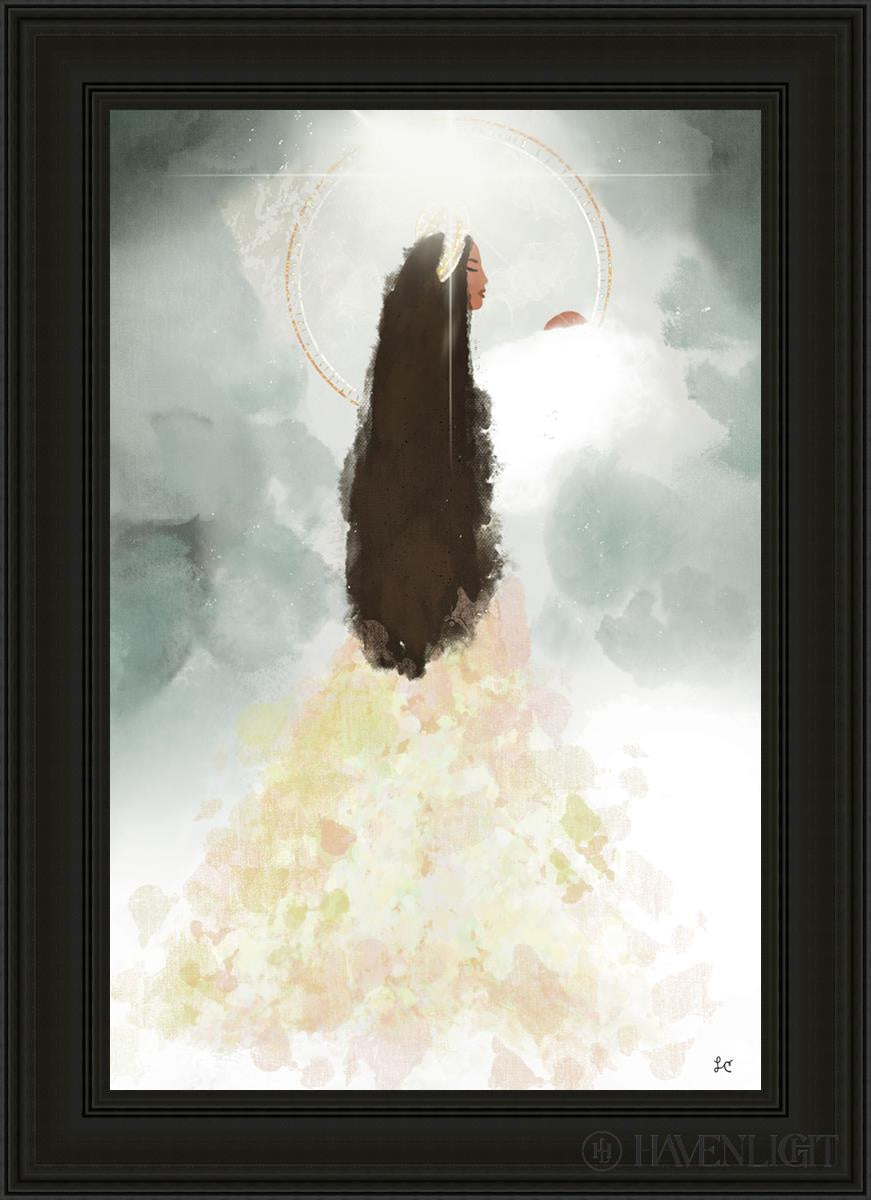 Heavenly Mother Open Edition Canvas / 24 X 36 Black 31 3/4 43 Art