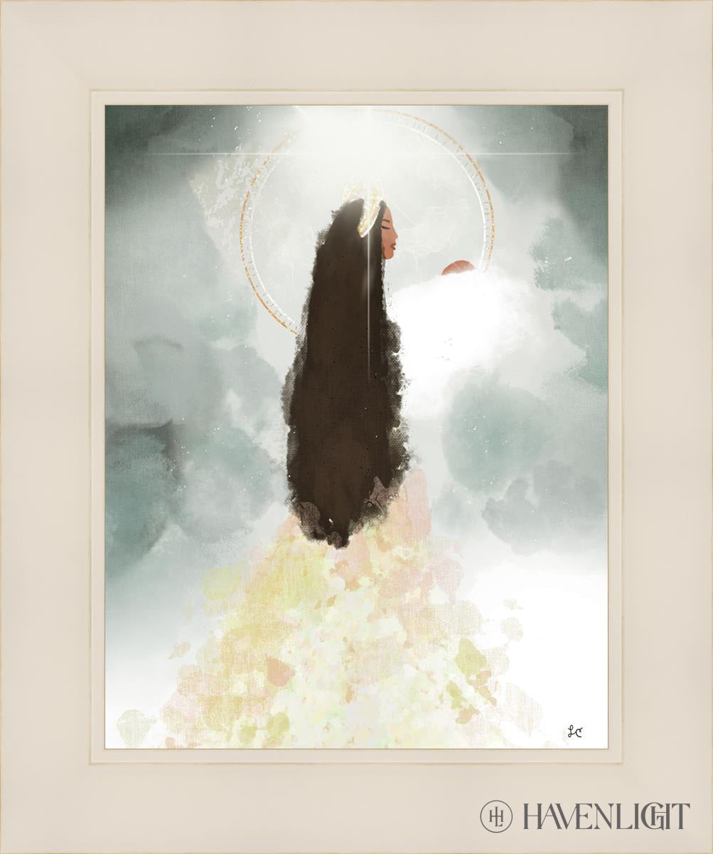 Heavenly Mother Open Edition Print / 11 X 14 White 15 1/4 18 Art