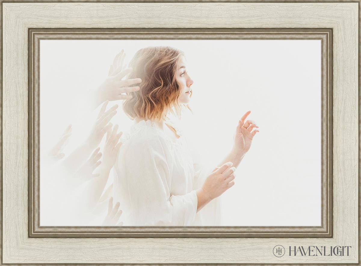 Helping Hands Open Edition Canvas / 24 X 16 Ivory 30 1/2 22 Art