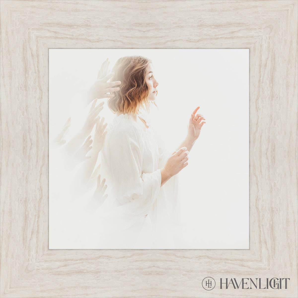 Helping Hands Open Edition Print / 12 X Ivory 17 1/2 Art