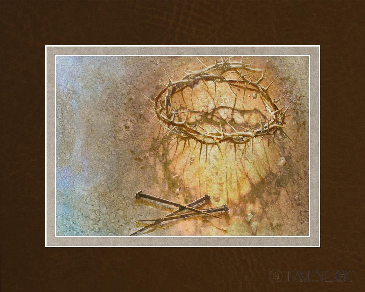 Holy Crown Open Edition Print / 7 X 5 Matted To 10 8 Art
