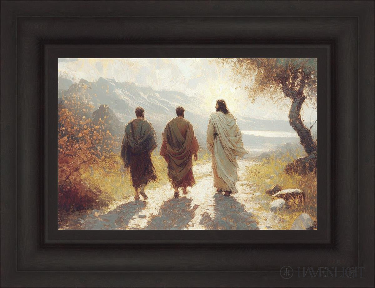 Jesus Went With Them Open Edition Canvas / 18 X 12 Brown 25 3/4 19 Art