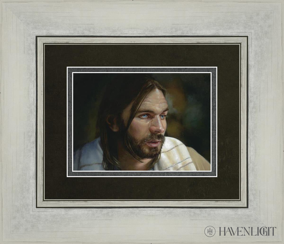 Jesus Wept Open Edition Print / 7 X 5 Silver 14 1/4 12 Art