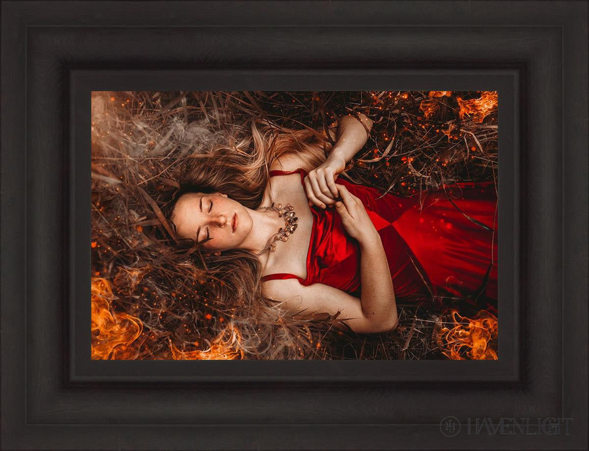 Joan Of Arc - This Is Not The End Open Edition Canvas / 18 X 12 Brown 25 3/4 19 Art