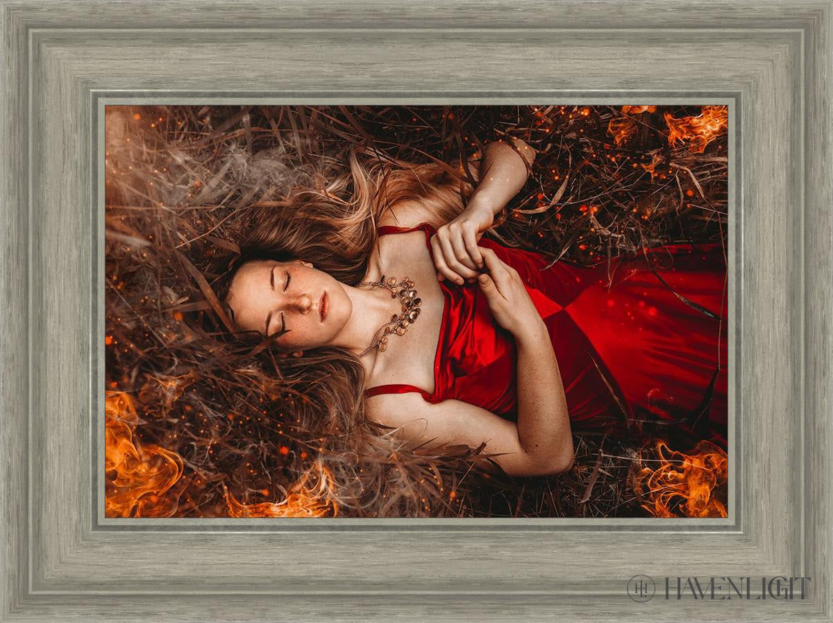 Joan Of Arc - This Is Not The End Open Edition Canvas / 18 X 12 Gray 23 3/4 17 Art