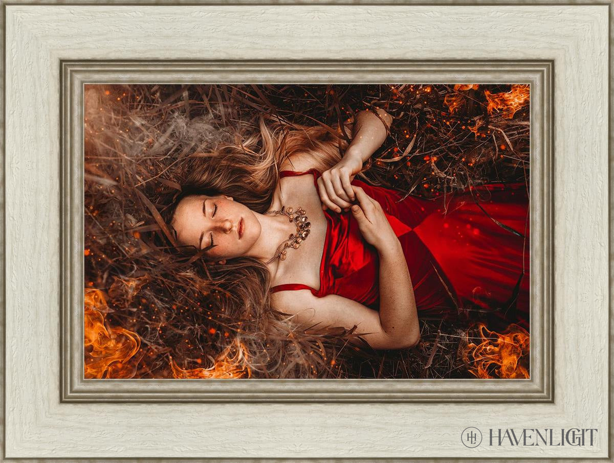 Joan Of Arc - This Is Not The End Open Edition Canvas / 18 X 12 Ivory 24 1/2 Art