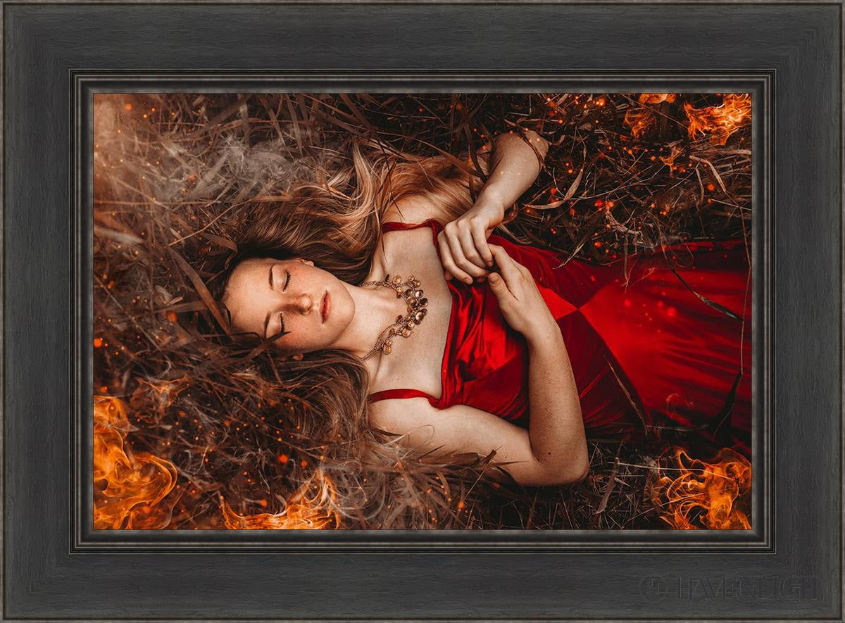 Joan Of Arc - This Is Not The End Open Edition Canvas / 24 X 16 Black 30 1/2 22 Art