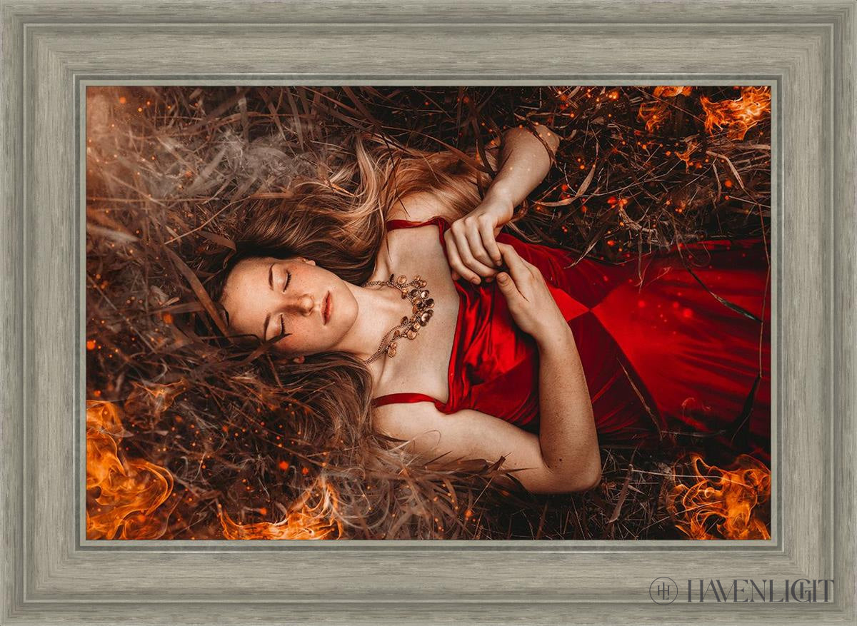 Joan Of Arc - This Is Not The End Open Edition Canvas / 24 X 16 Gray 29 3/4 21 Art