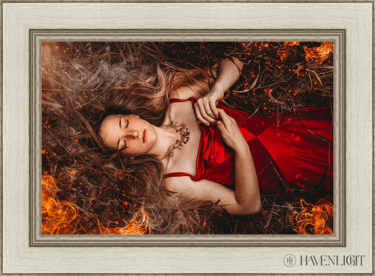 Joan Of Arc - This Is Not The End Open Edition Canvas / 24 X 16 Ivory 30 1/2 22 Art