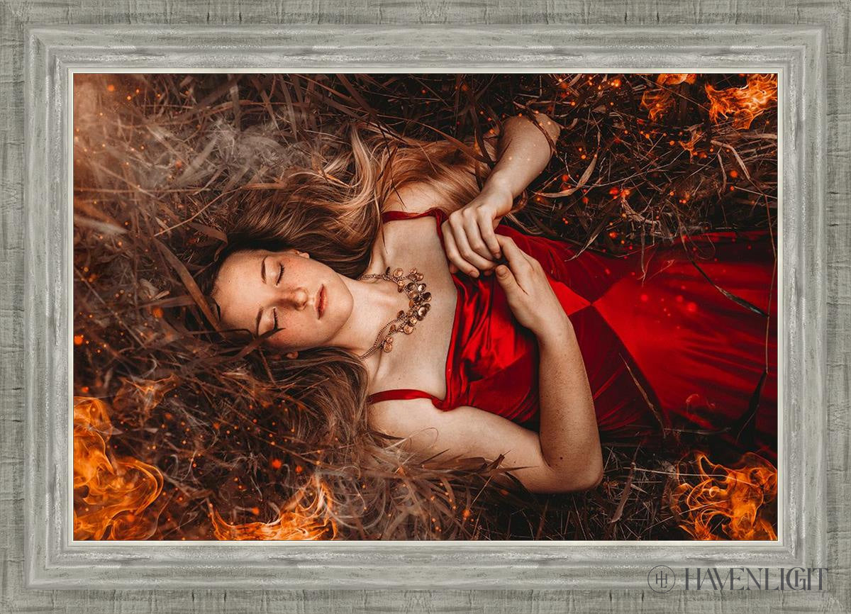 Joan Of Arc - This Is Not The End Open Edition Canvas / 24 X 16 Silver 28 3/4 20 Art