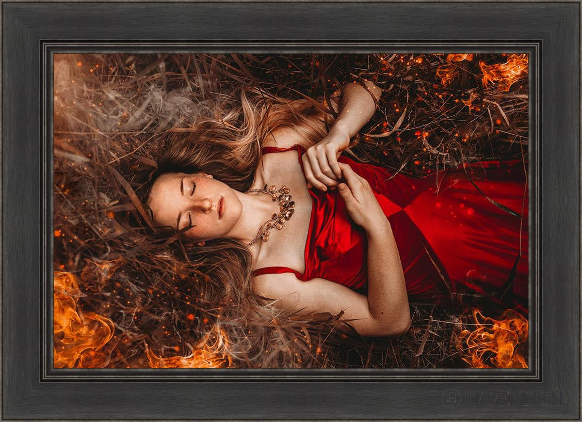 Joan Of Arc - This Is Not The End Open Edition Canvas / 30 X 20 Black 36 1/2 26 Art