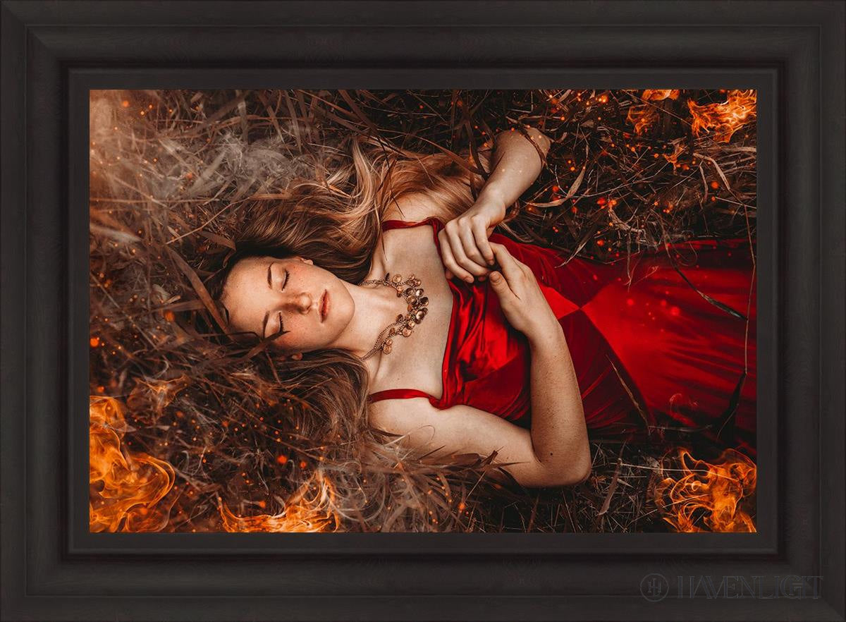 Joan Of Arc - This Is Not The End Open Edition Canvas / 30 X 20 Brown 37 3/4 27 Art