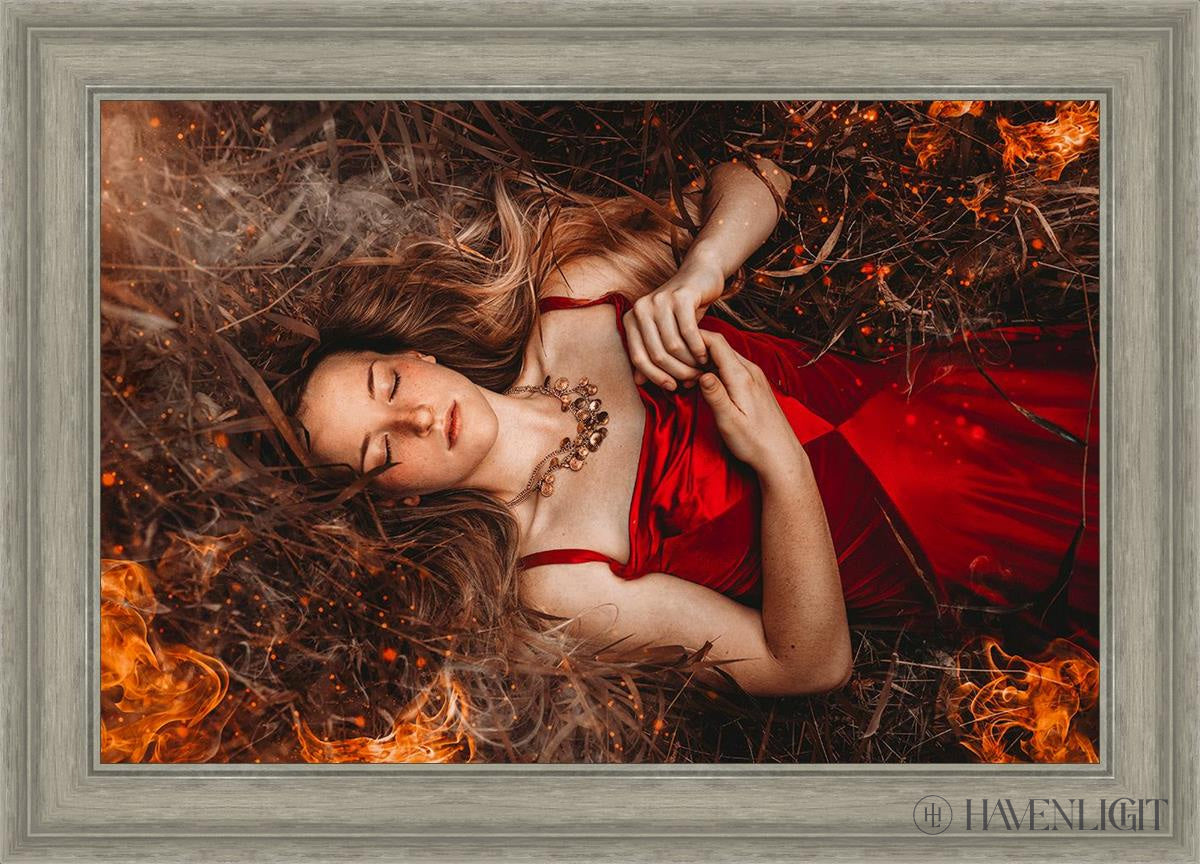 Joan Of Arc - This Is Not The End Open Edition Canvas / 30 X 20 Gray 35 3/4 25 Art