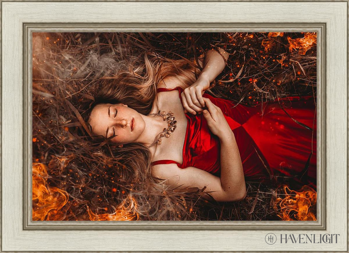 Joan Of Arc - This Is Not The End Open Edition Canvas / 30 X 20 Ivory 36 1/2 26 Art