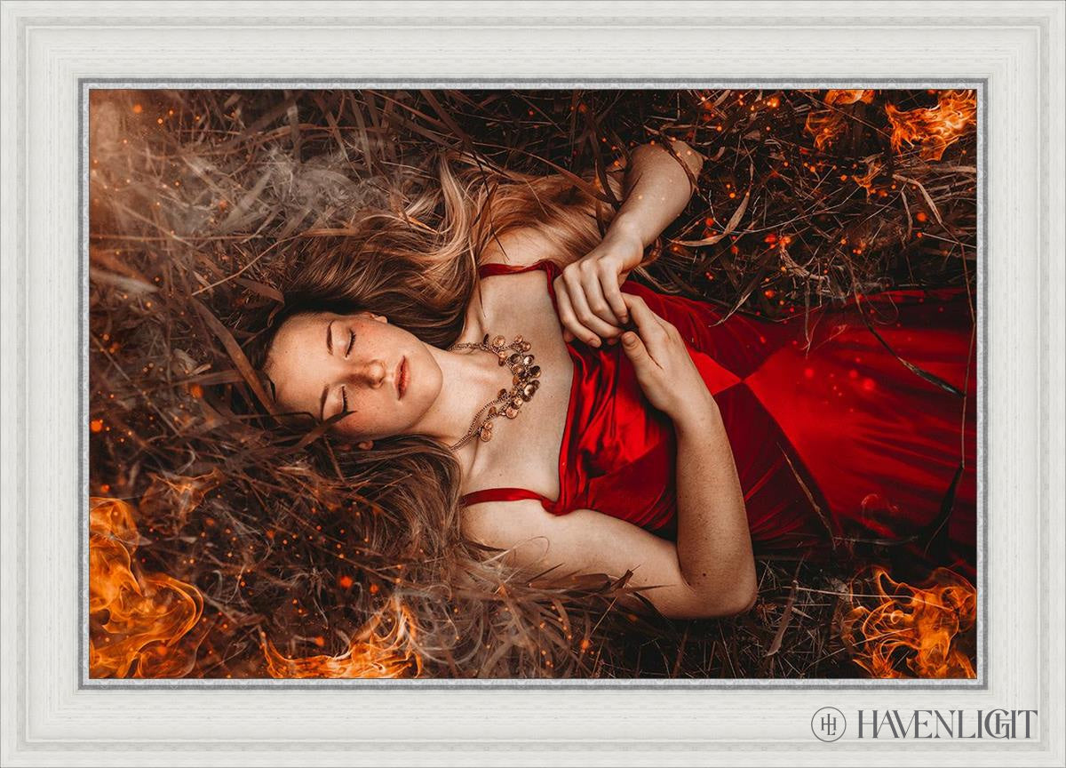 Joan Of Arc - This Is Not The End Open Edition Canvas / 30 X 20 White 35 3/4 25 Art