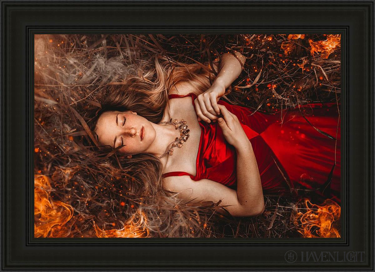 Joan Of Arc - This Is Not The End Open Edition Canvas / 36 X 24 Black 43 3/4 31 Art